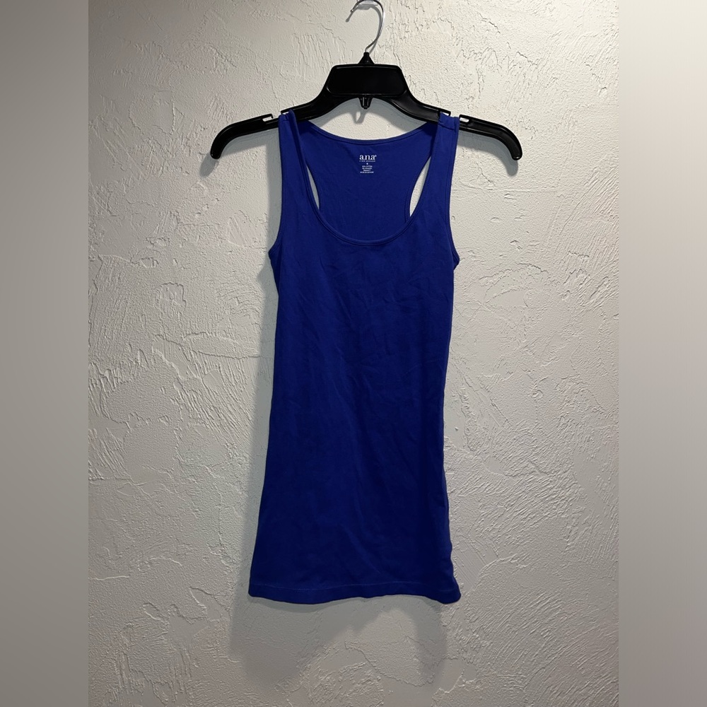 Ana blue tank top